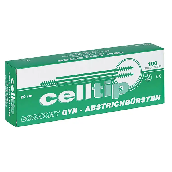 Celltip Economy GYN Abstrichbürste - unsteril - 20 cm - 100 Stück