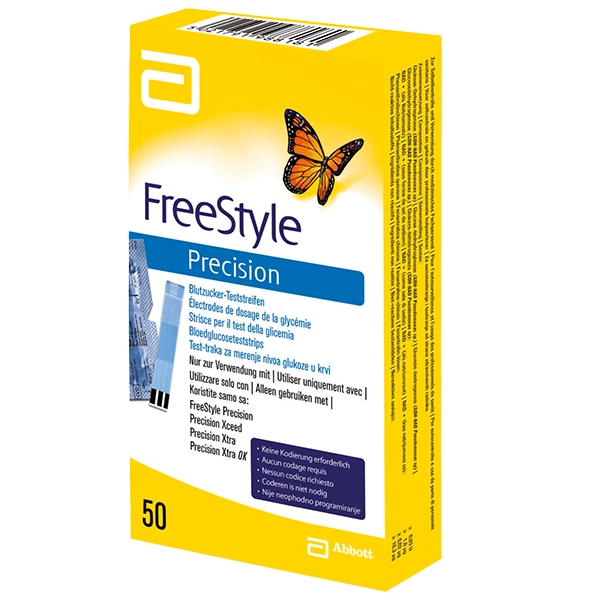 FreeStyle Precision Teststreifen - 50 Teste