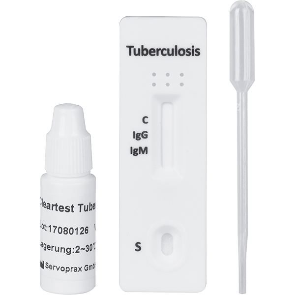 CLEARTEST Tuberkulose, Immunoassay-Schnelltest - 5 Teste