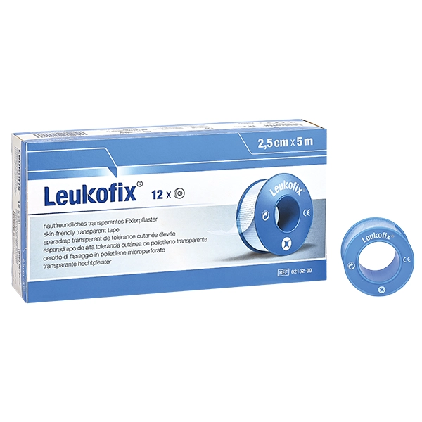 Leukofix BSN, ohne Schutzring, 5 cm x 5 m, 6 Stück