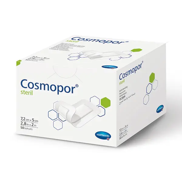 Hartmann Cosmopor® steril Wundverband, 7,2 x 5 cm, 50 Stück