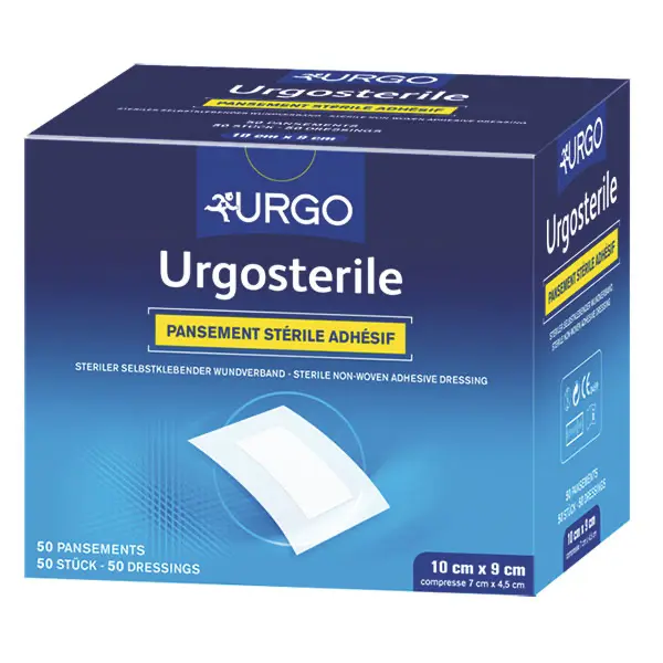 Urgo Urgosterile Wundverband, 5 x 7 cm, 50 Stück