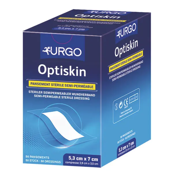 Urgo Optiskin steriler Wundverband, 15 x 9 cm, 20 Stück