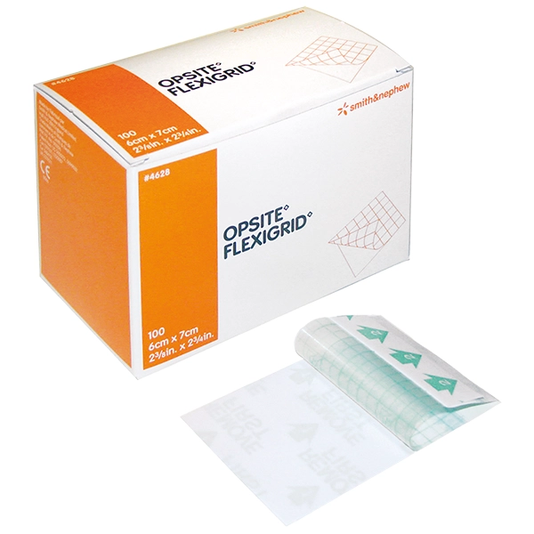 Smith&Nephew Folienverband OpSite® Flexigrid, steril - 10 x 12 cm - 10 Stück