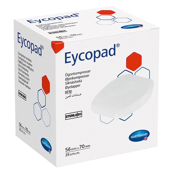Eycopad Augenkompressen, steril Hartmann - 56 x 70 mm