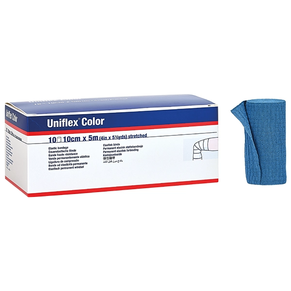 Uniflex Color BSN - 6 cm x 5 m - blau - 10 Stück