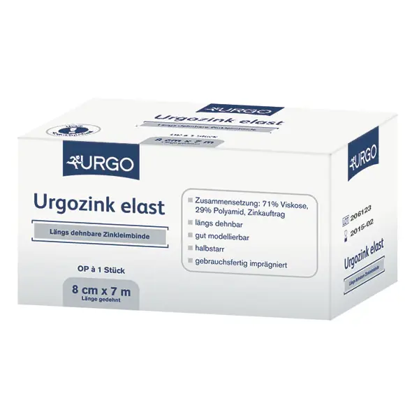 Urgozink Elast, 8 cm x 5 m, 10 Stück