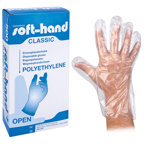 Soft-Hand Poly Classic - Damengröße - 100 Stück