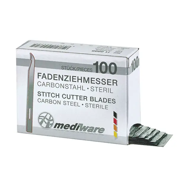 Mediware Fadenziehmesser Kurz - kurze Form, 65 mm