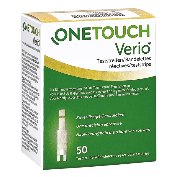 One Touch Verio Teststreifen - 50 Teste