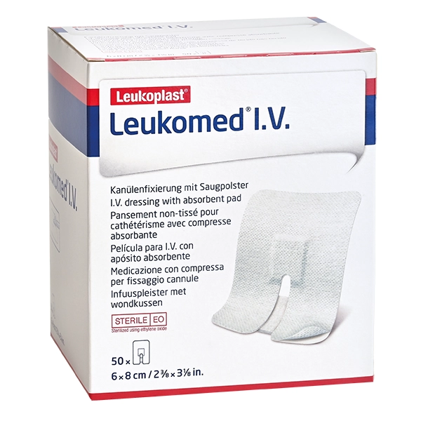 Leukomed I.V. BSN - 8 x 6 cm, 50 Stück