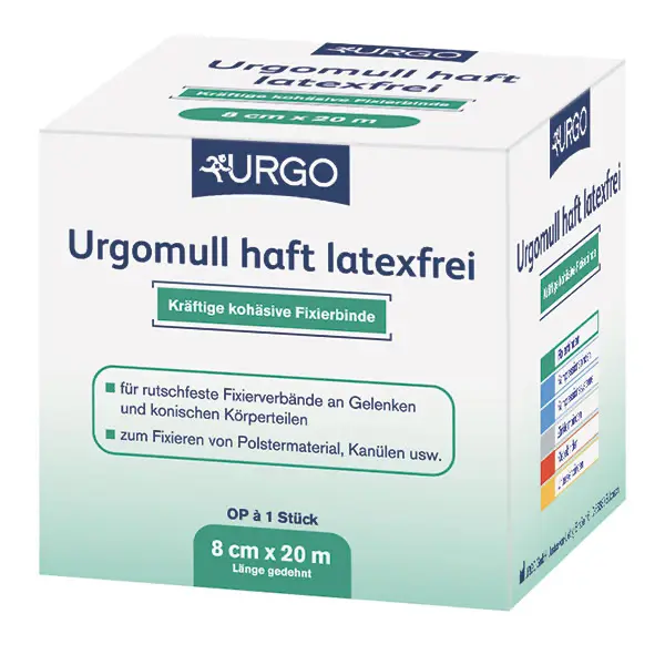 Urgomull haft latexfrei, 4 cm x 20 m, 1 Stück