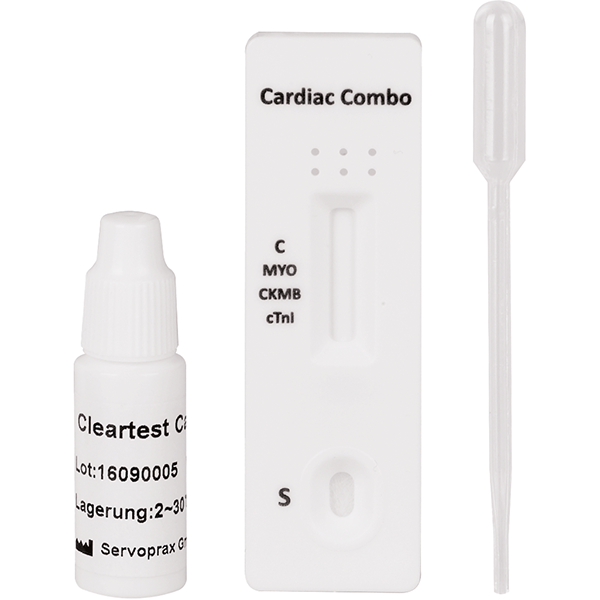 CLEARTEST Cardio Myoglobin/CK-MB/Trop I - 5 Teste