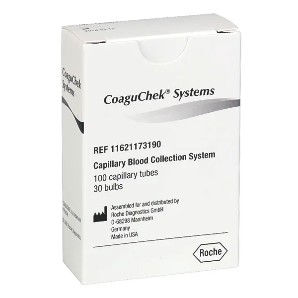 CoaguChek Systeme Kapillaren