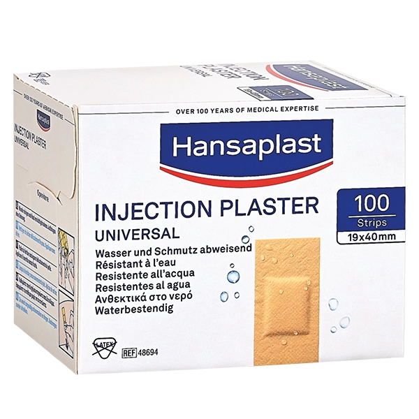 Beiersdorf Hansaplast Universal Injektionsplaster 4 x 1,9 cm | 100 Stück