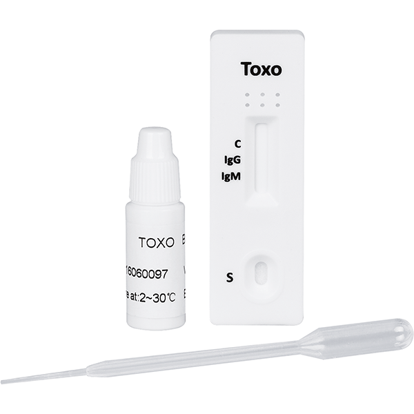 CLEARTEST Toxo, Parasiten Toxoplasmose Schnelltest - 5 Teste