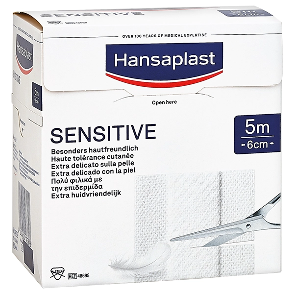  Beiersdorf Hansaplast® Sensitive Meterware 6 cm x 5 m