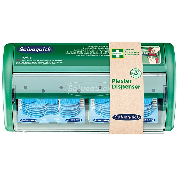 Salvequick Pflasterspender Blue Detectable