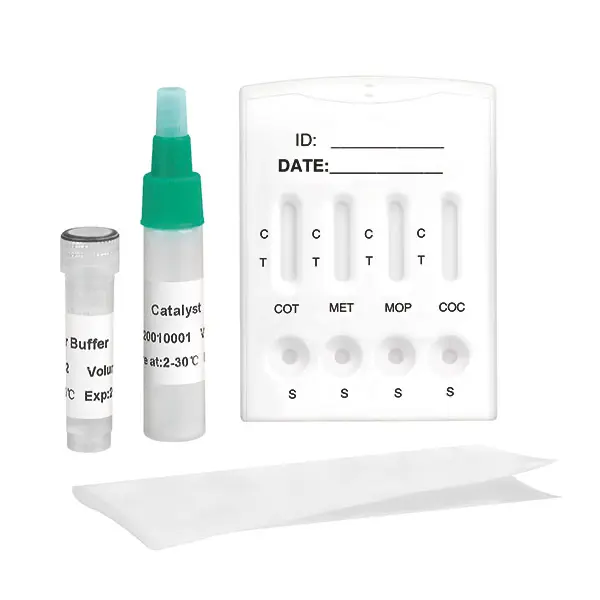 Cleartest Drogentest Haare - Cotinin, Methamphetamin, Morphin, Kokain - 1 Test