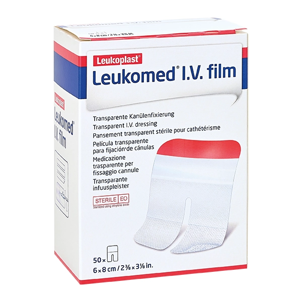 Leukomed I.V. Film BSN - 8 x 6 cm, 50 Stück