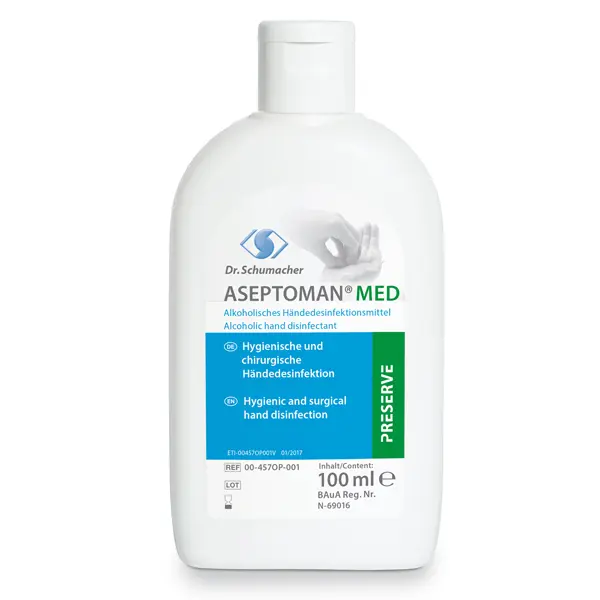 Aseptoman med Händedesinfektion - 150 ml Flasche - 1 Stück