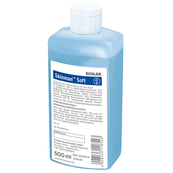 Skinman Soft farb- und duftstofffrei - 500 ml Spenderflasche