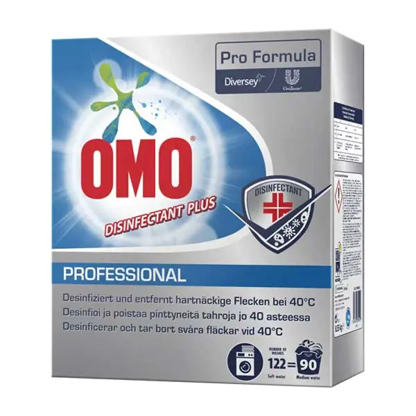 OMO Professional Disinfectant Desinfektionswaschmittel - 8,55 kg Karton