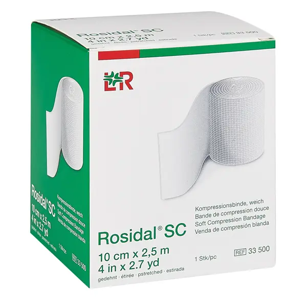 Rosidal SC Kompressionsbinde, Lohmann & Rauscher - 2,5 cm x 10 m, 1 Stück