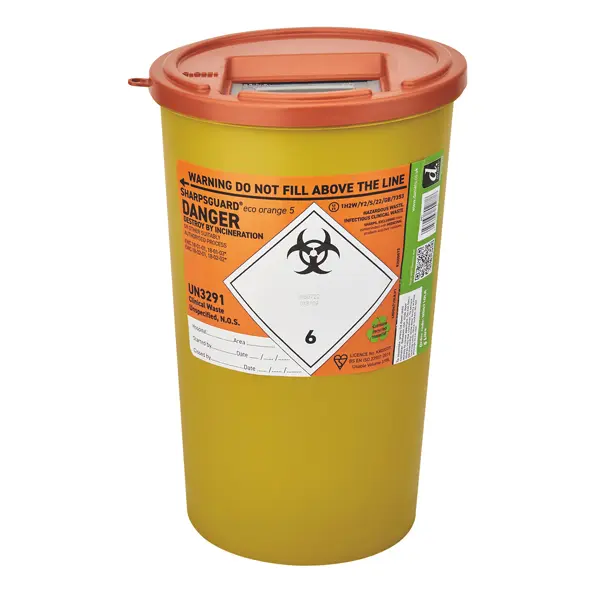 Sharpsguard Abfallcontainer - 5 Liter