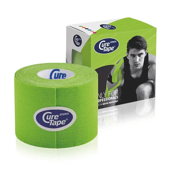 CureTape® Sports Kinesiotape - 5 m x 5 cm - limettengrün