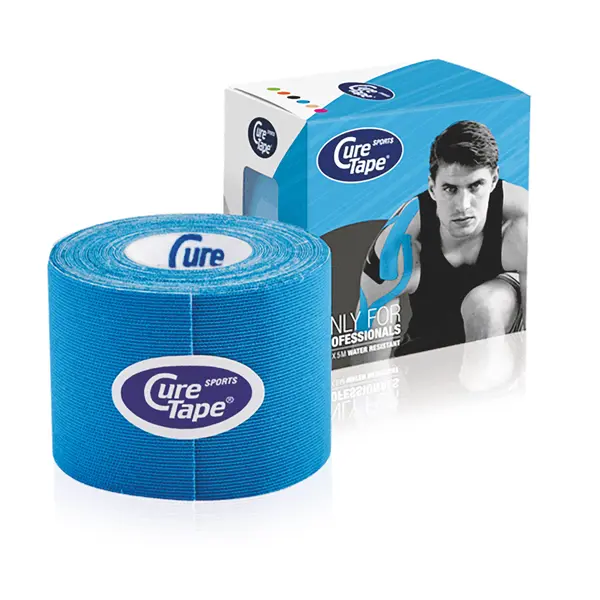 CureTape® Sports Kinesiotape - 5 m x 5 cm - blau